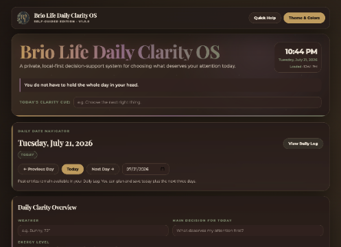 Deep Sanctuary brown theme preview